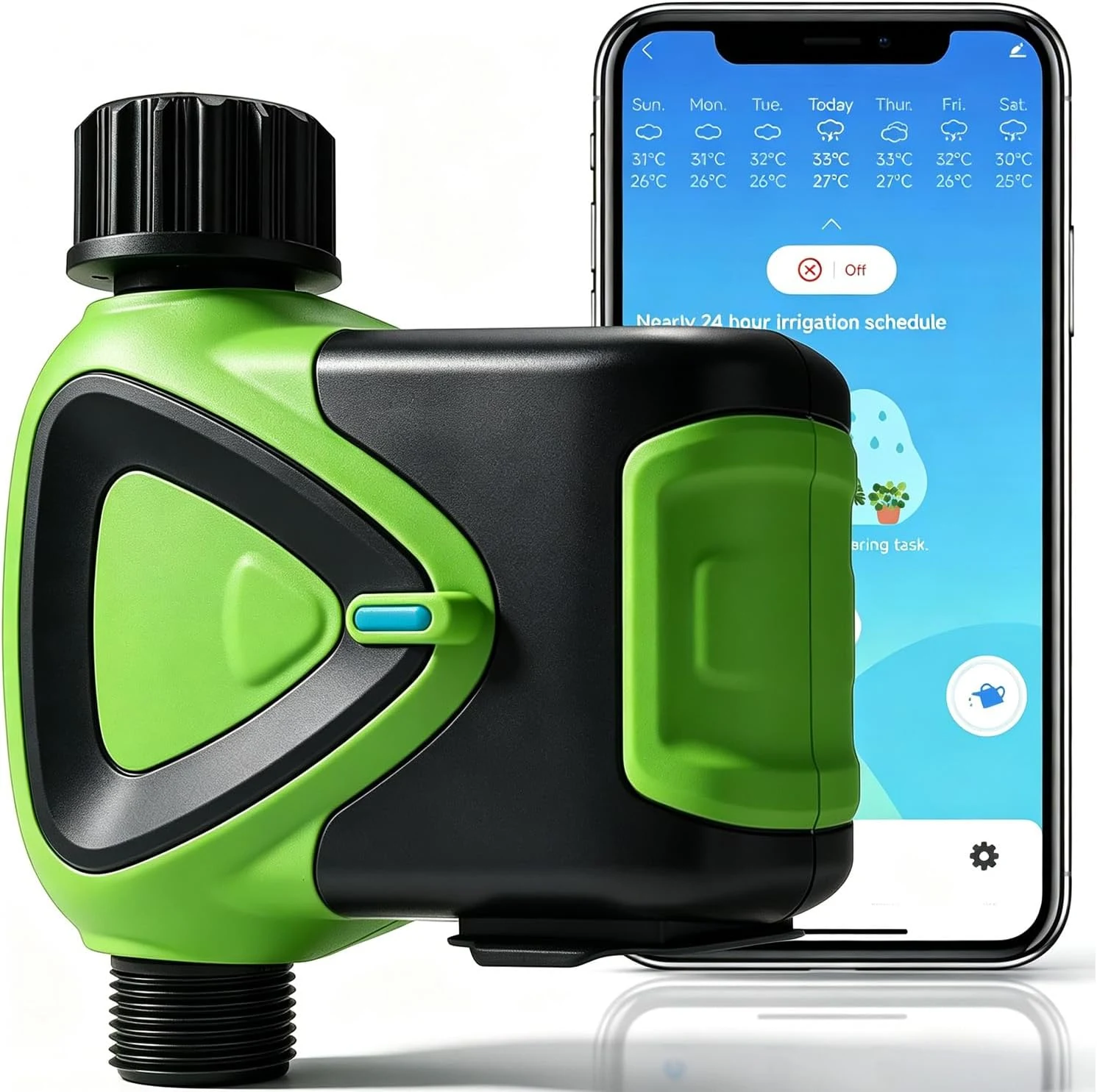 No-hub WiFi water timer